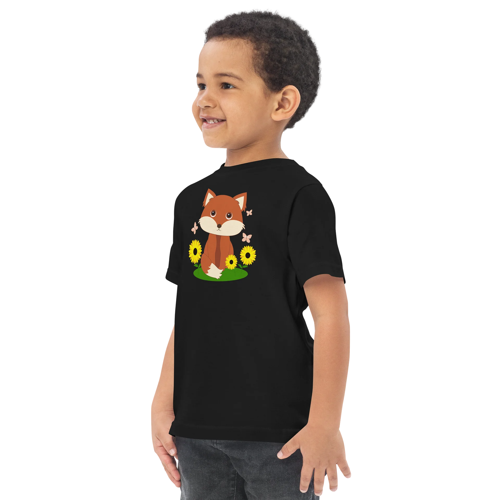 Soft Paws & Petals Fox Toddler Jersey T-Shirt product image (3)