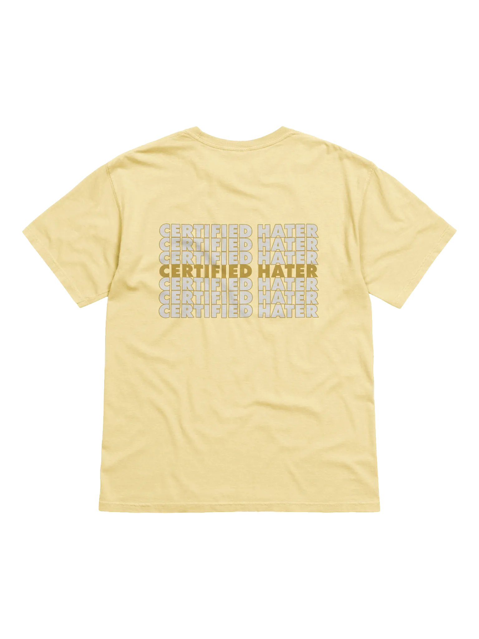 Certified Hater (Yellow) product image (10)