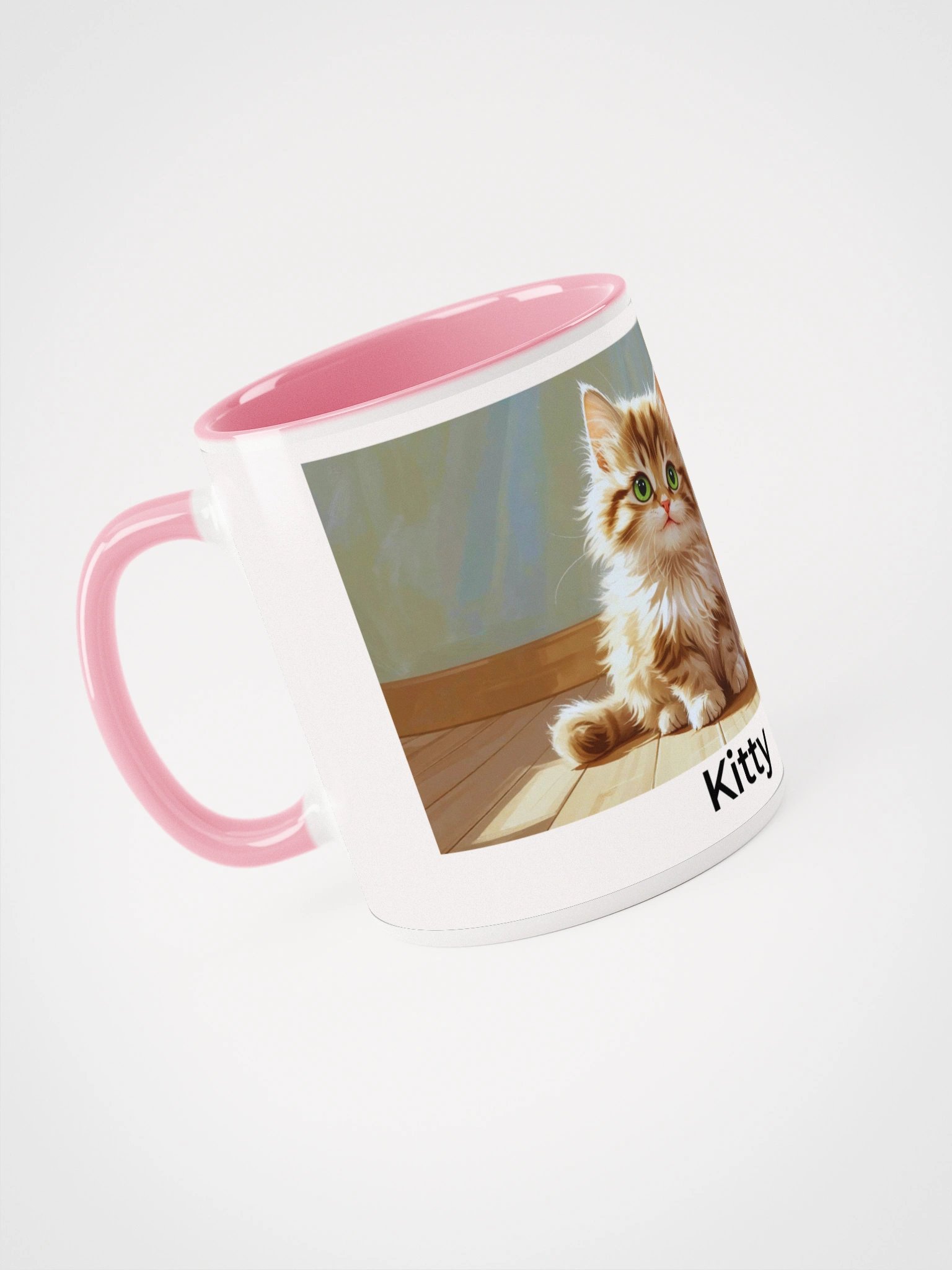kitty pink colour cup product image (3)