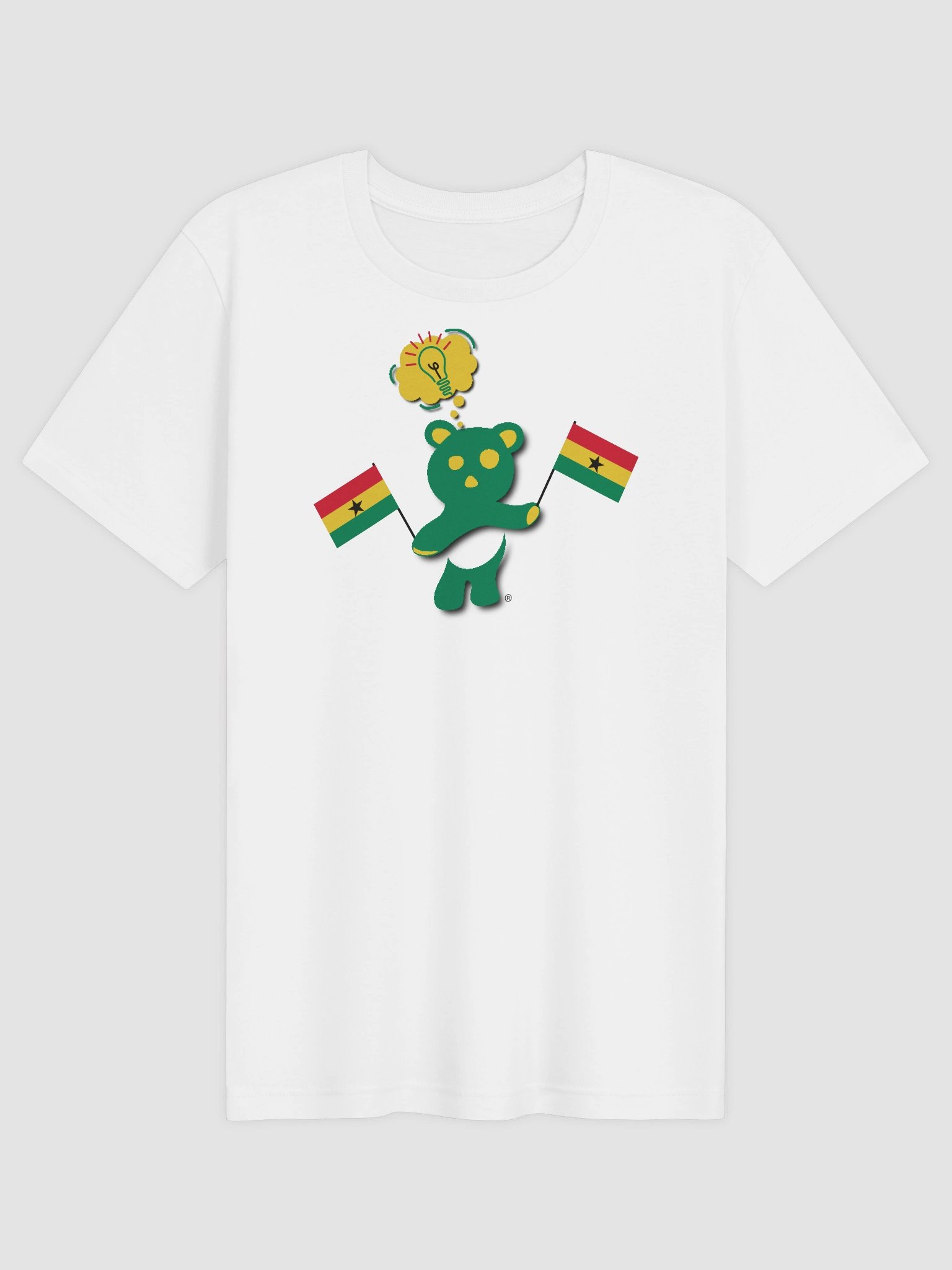 Ghana — Country Bear T-Shirt | BehrBrained Media product image (7)