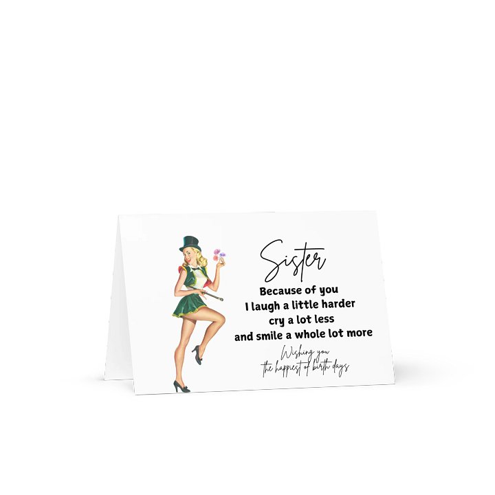 Happy Birthday Sister Card product image (2)