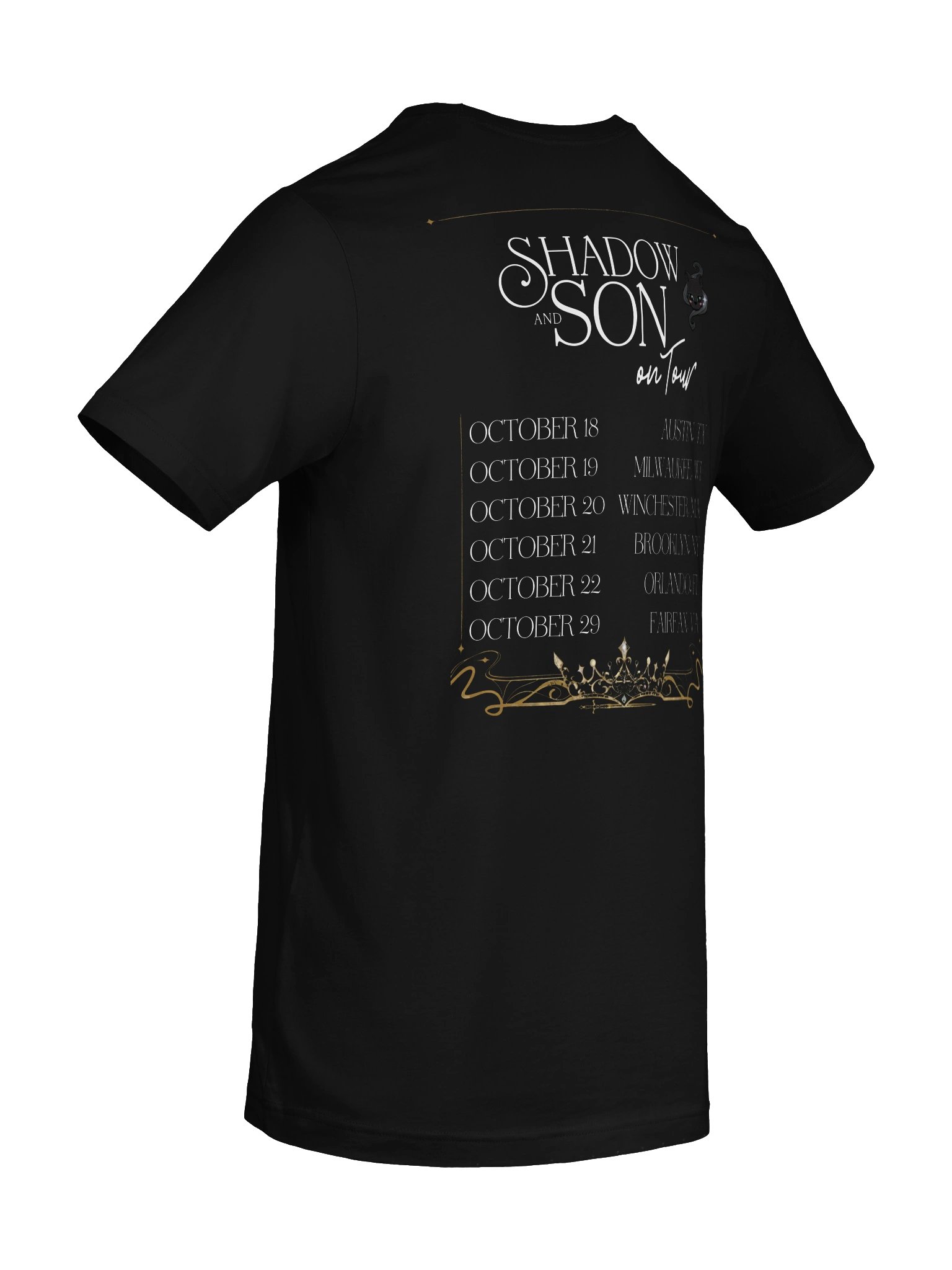 Shadow and Son Book Tour Supersoft Tee: Elyria product image (6)