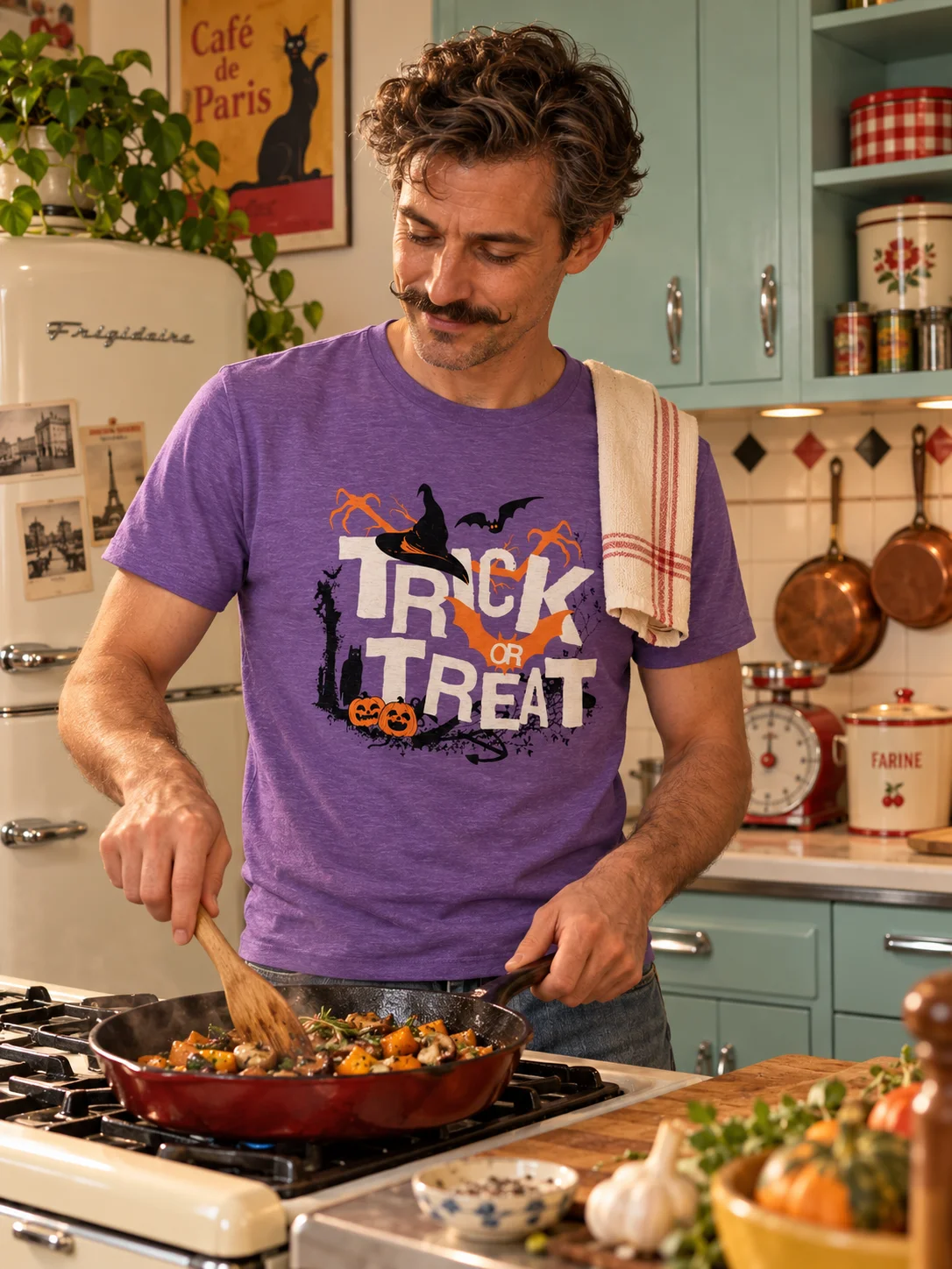 Vintage Trick or Treat Halloween T-Shirt product image (1)