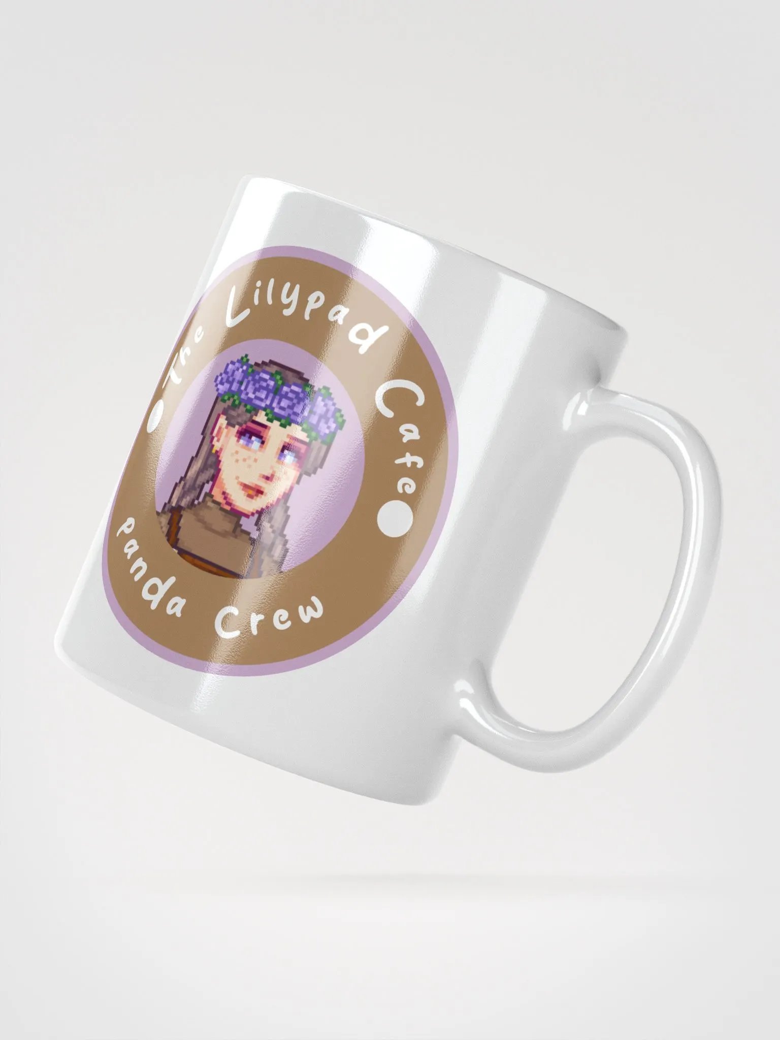 the lilypad cafe panda crew mug product image (2)