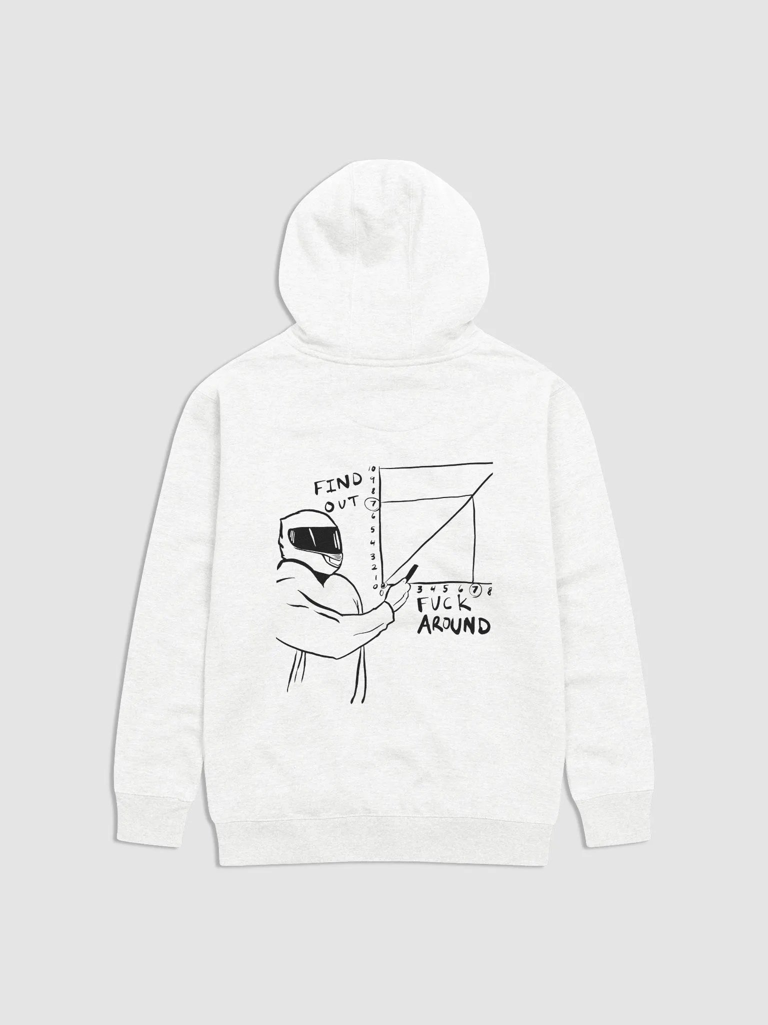 F*CK Around n' Find Out Hoodies (White) product image (1)