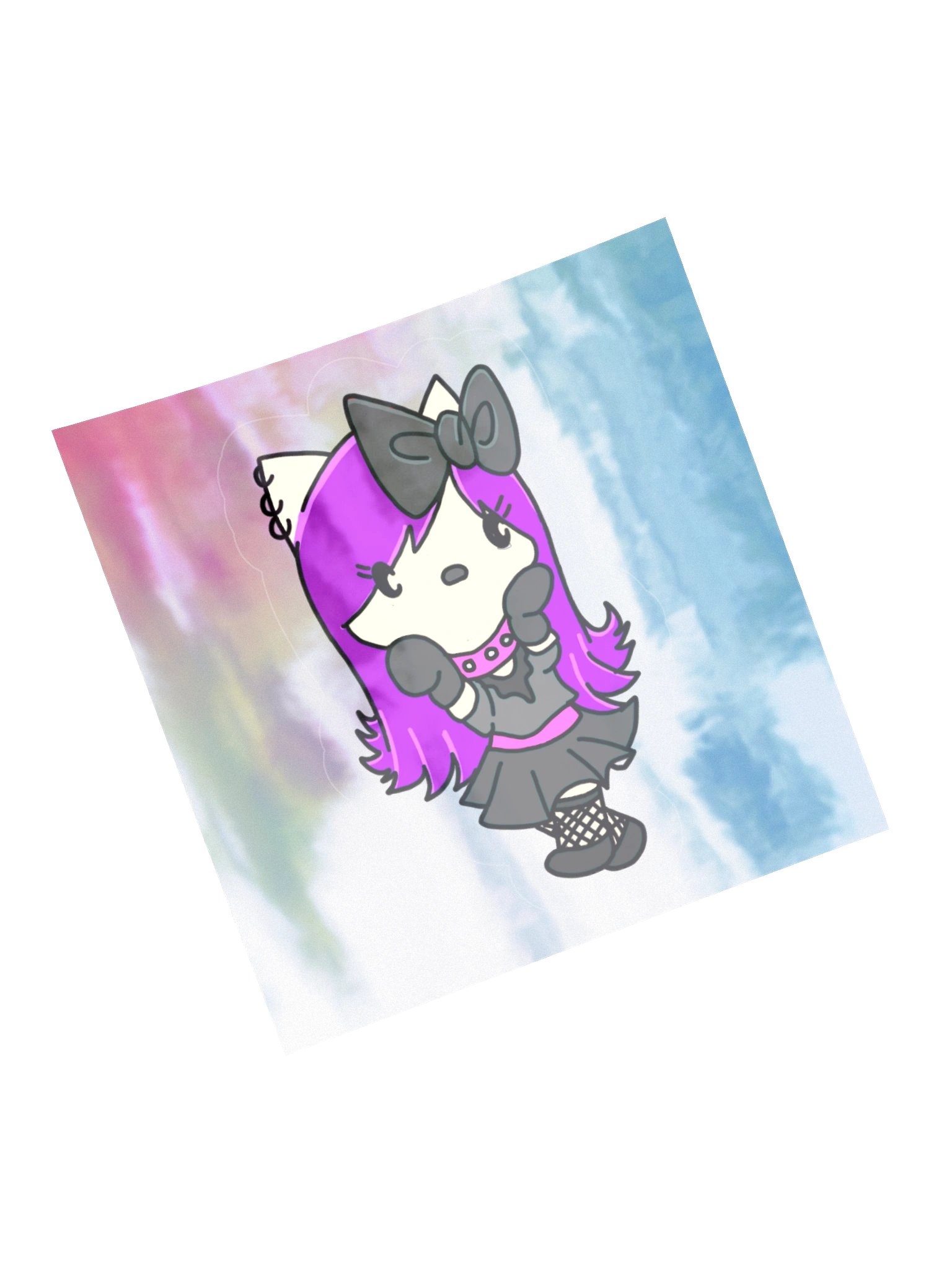 Goth Kitty Sticker product image (5)