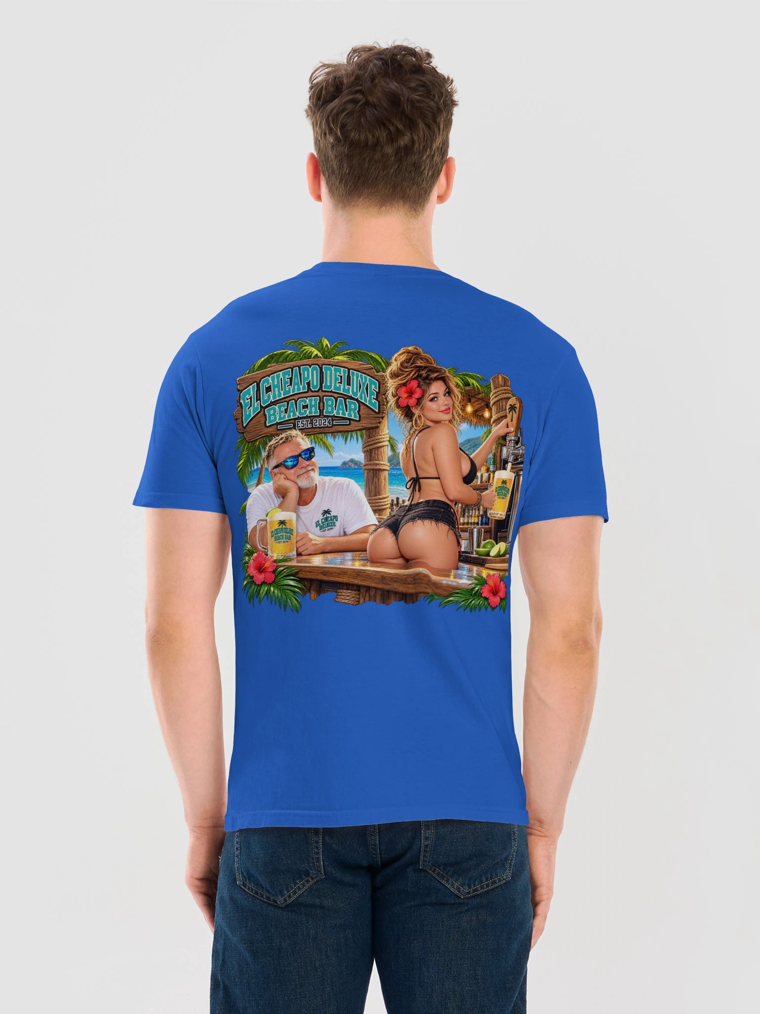 El Cheapo Deluxe Beach Bar - Draft Beer Tee product image (54)
