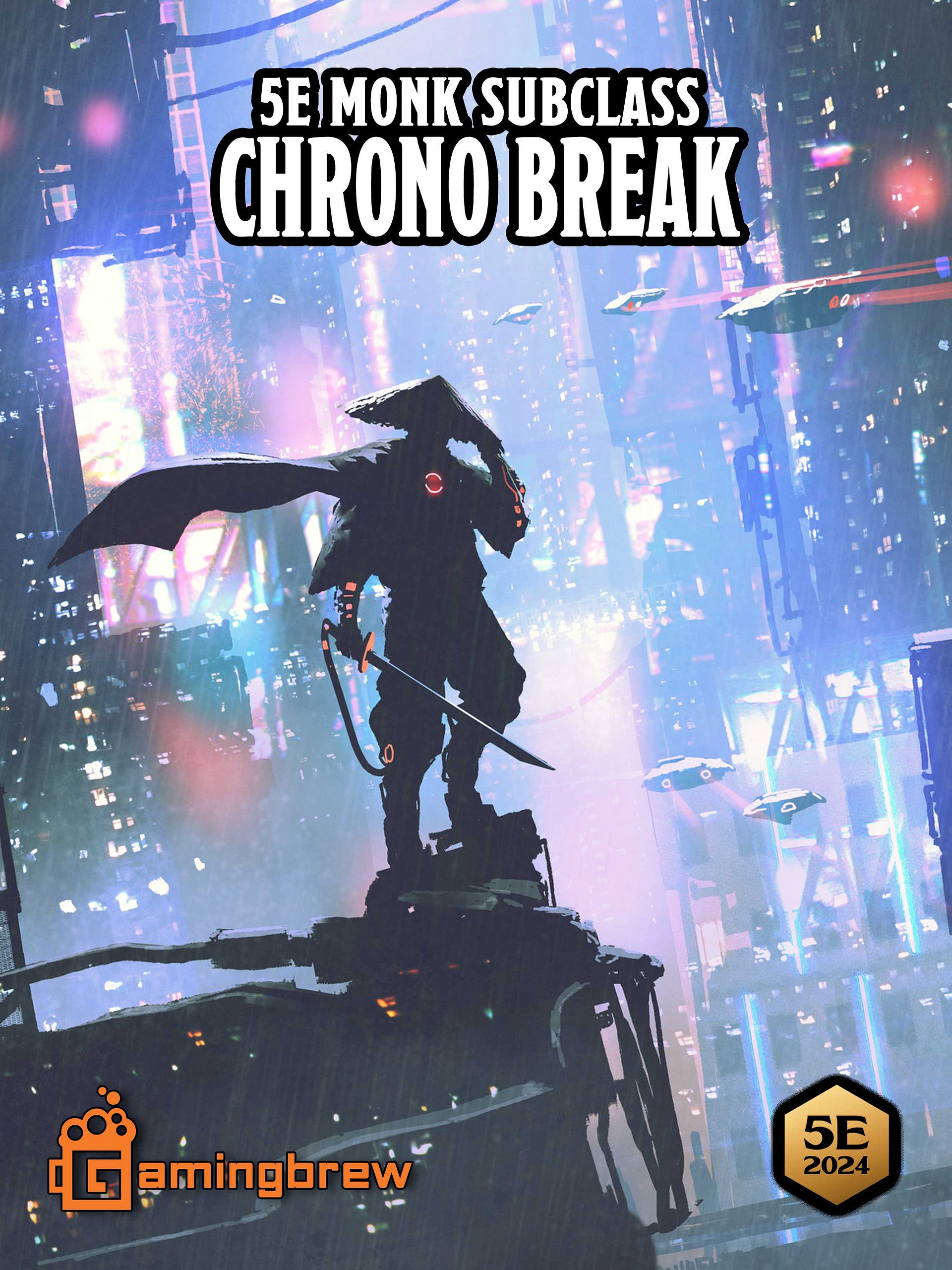 Warrior of Chrono Break | 5.5E Monk Subclass product image (1)