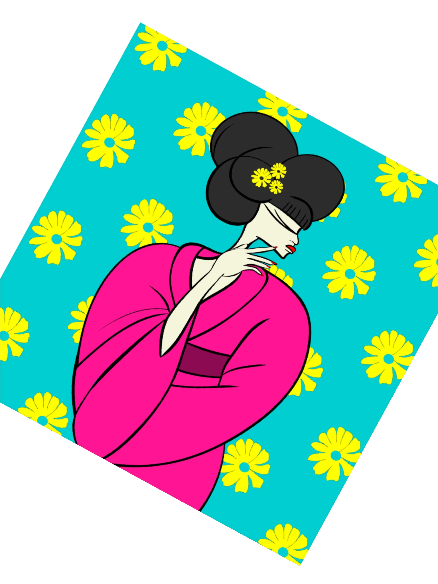 Sticker: The Confident Geisha product image (2)