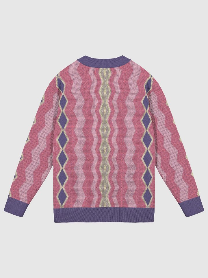 Unleash Your Inner Fashion Maven with 4-Color Jacquard Knit Cardigan product image (9)