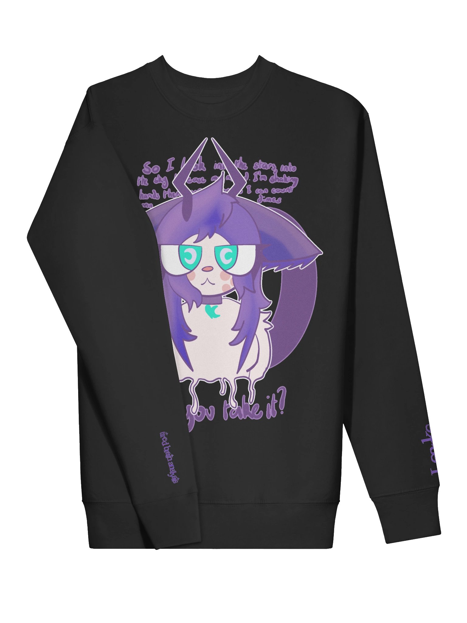 "Can you take it?" Longsleeve (Collaboration with kittydog) product image (3)