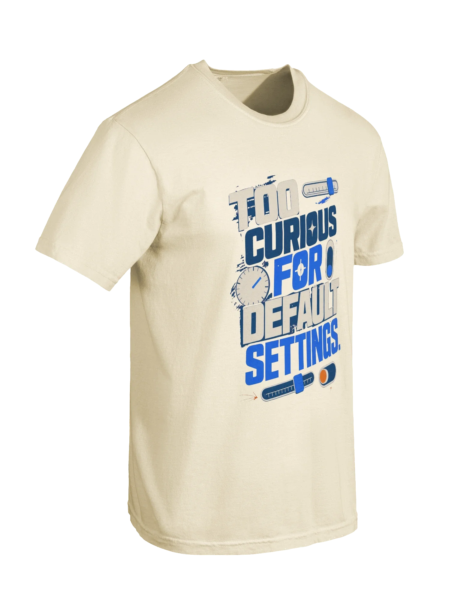 Too Curious for Default Settings Tee — view 30