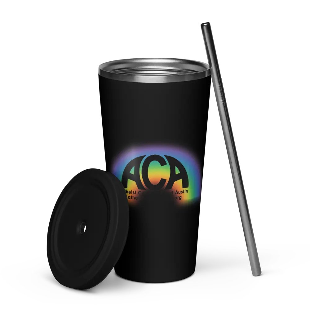 The Atheist Community of Austin Rainbow Tumbler product image (9)