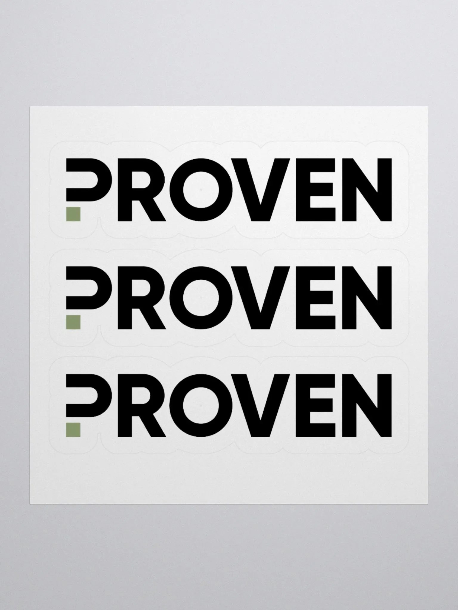 Proven Cut Stickers product image (1)