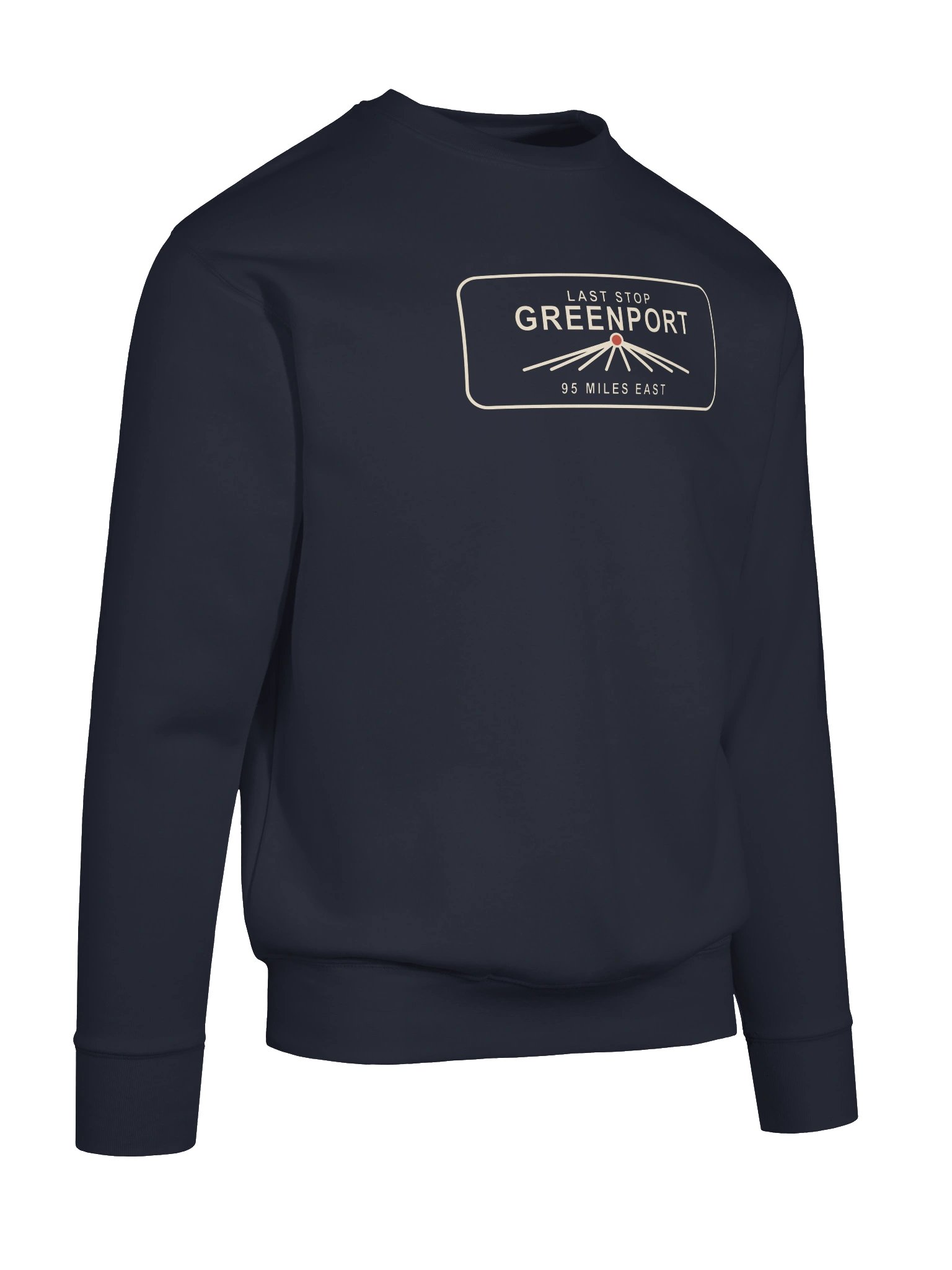 Last Stop Greenport Premium Crewneck product image (7)