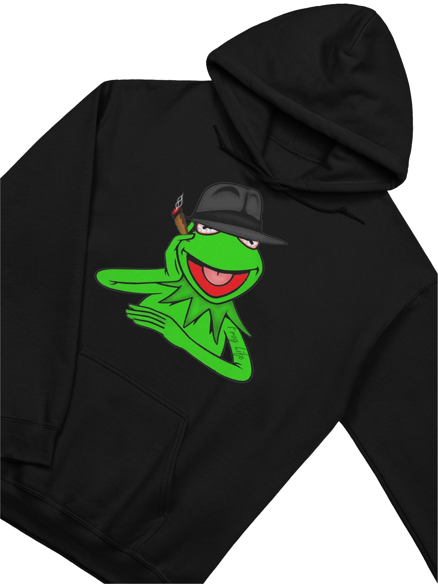 Chill Stay Froggy Hoodie w/QR product image (3)