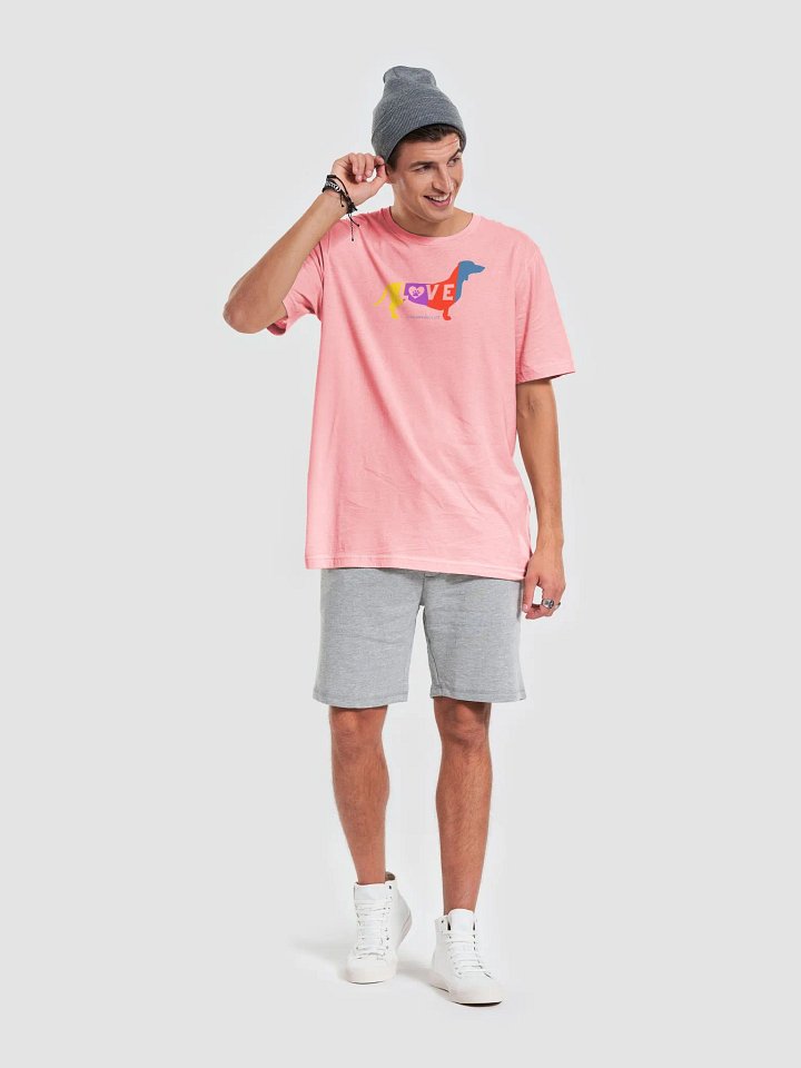 Dachshund LOVE supersoft unisex T-shirt product image (1)