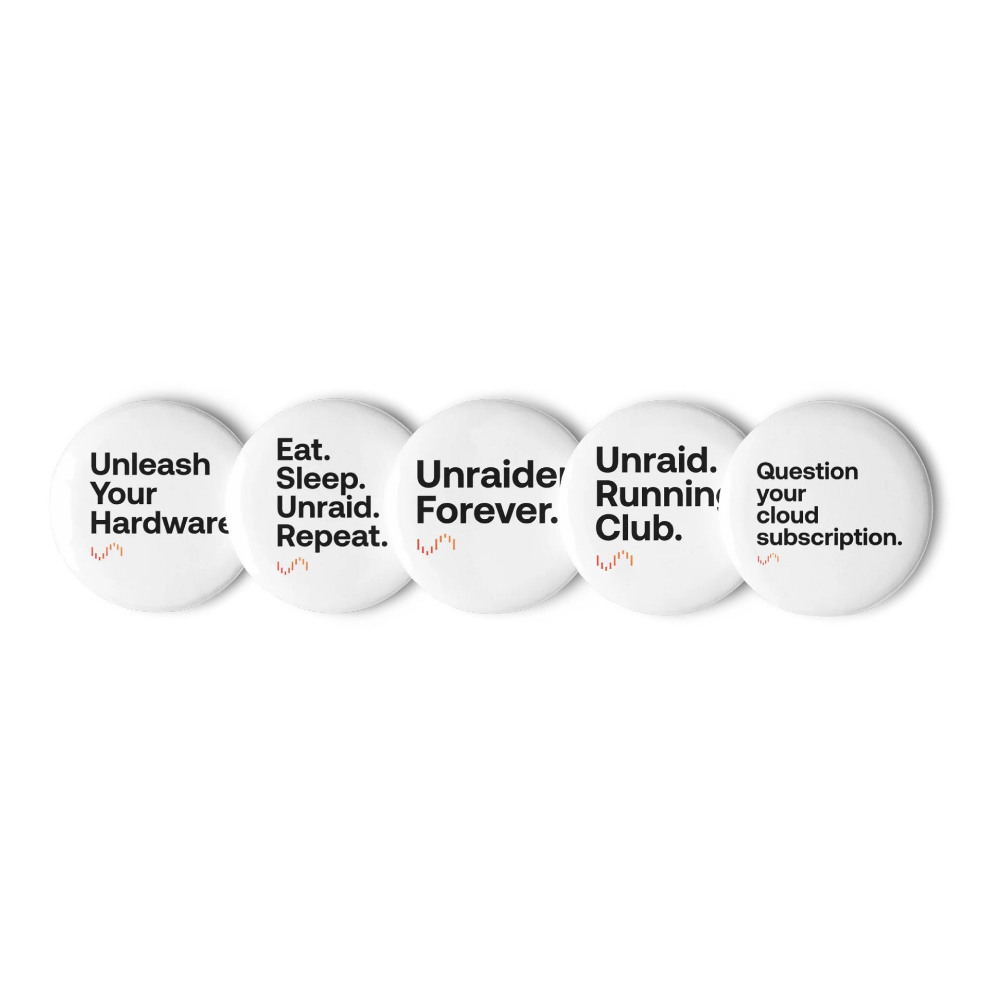 Unraid Vibes Pin Collection product image (1)