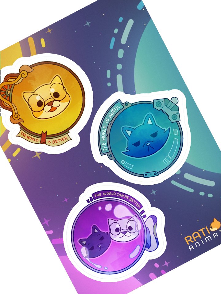 The World Can Be Better - Sticker Sheet product image (2)