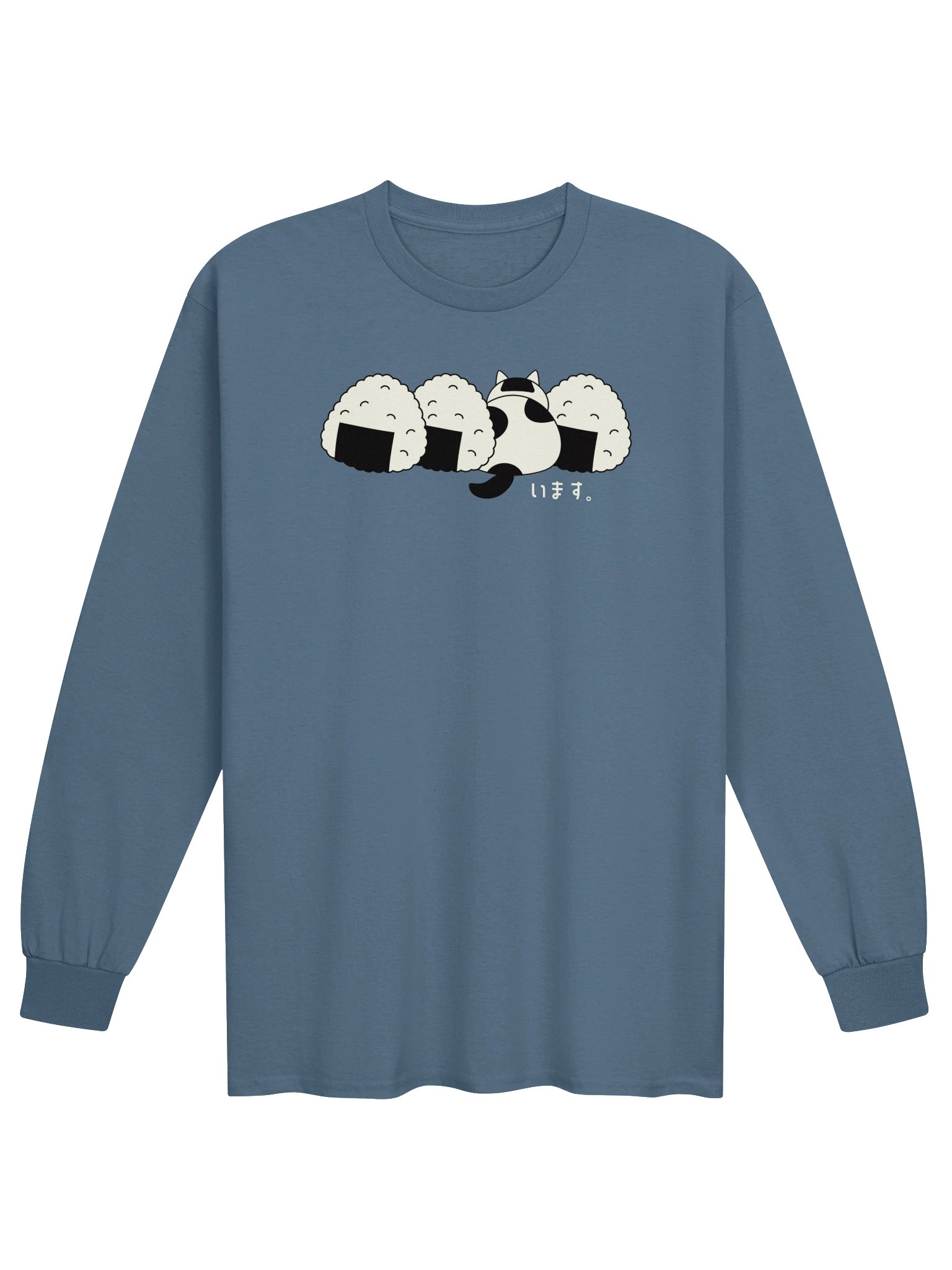 Rice Ball Cat - Unisex Adult Long Sleeve T-shirt product image (4)
