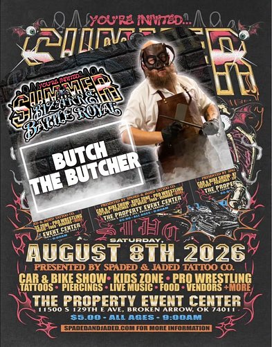 Dont forget this Saturday August 8, bring the family down to the Property Event Center for the party of the Summer.  Come che...