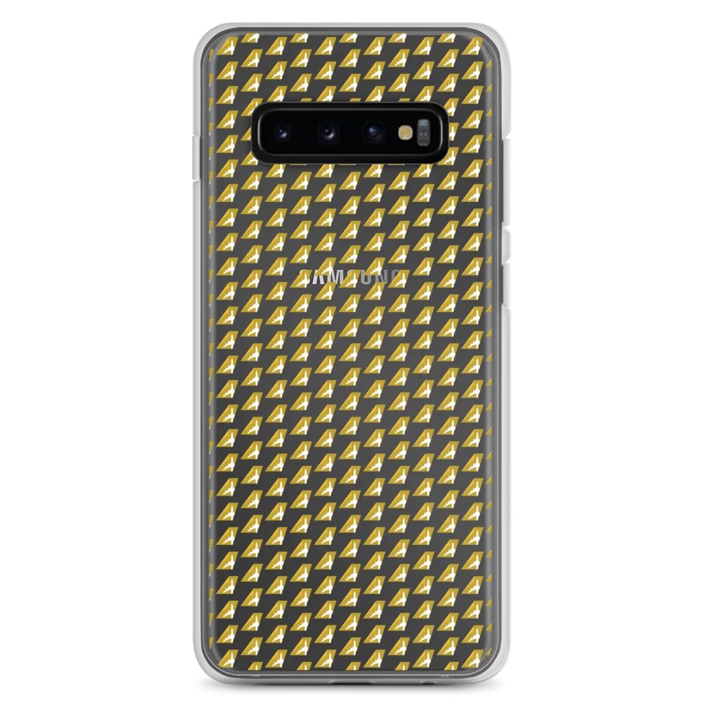 Clear Case for Samsung® - Two-Tone Gold Tailfin Design product image (7)