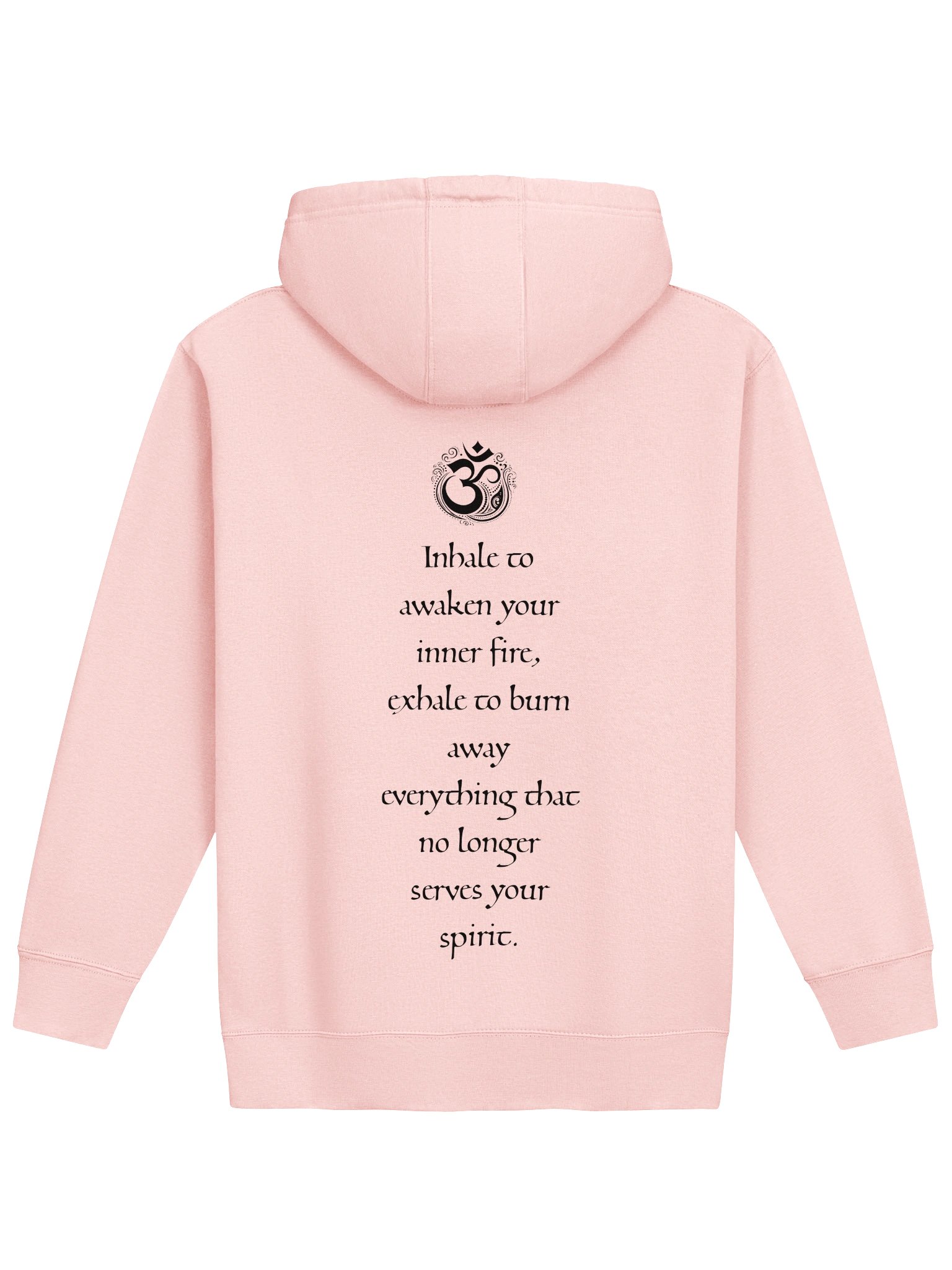 Inhale Exhale Om Meditation Floral Hoodie product image (6)