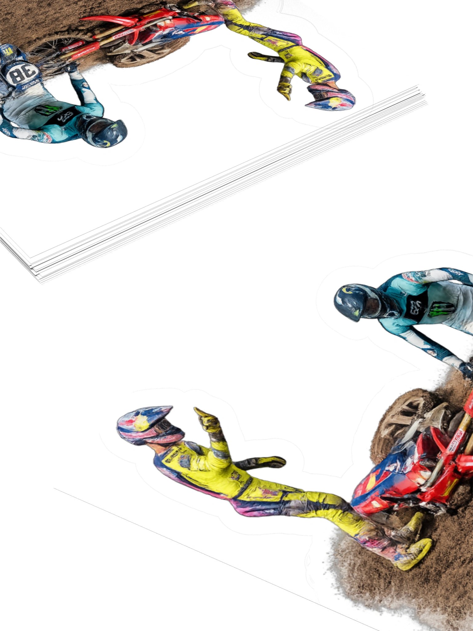 Jett Salute Sticker product image (7)