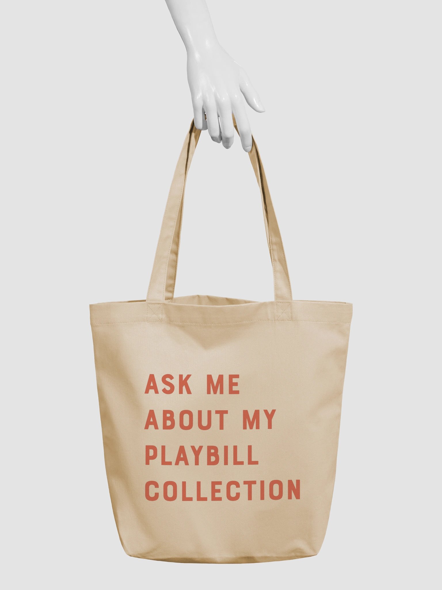 Ask Me About My Playbill Collection tote product image (3)