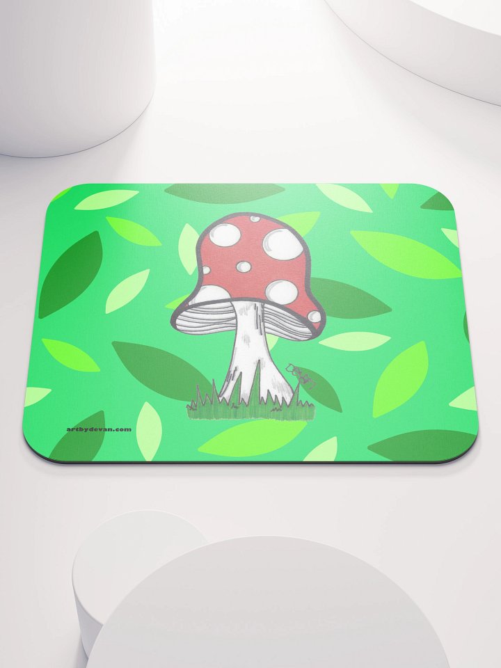 Big Red Mushroom Mousepad product image (1)