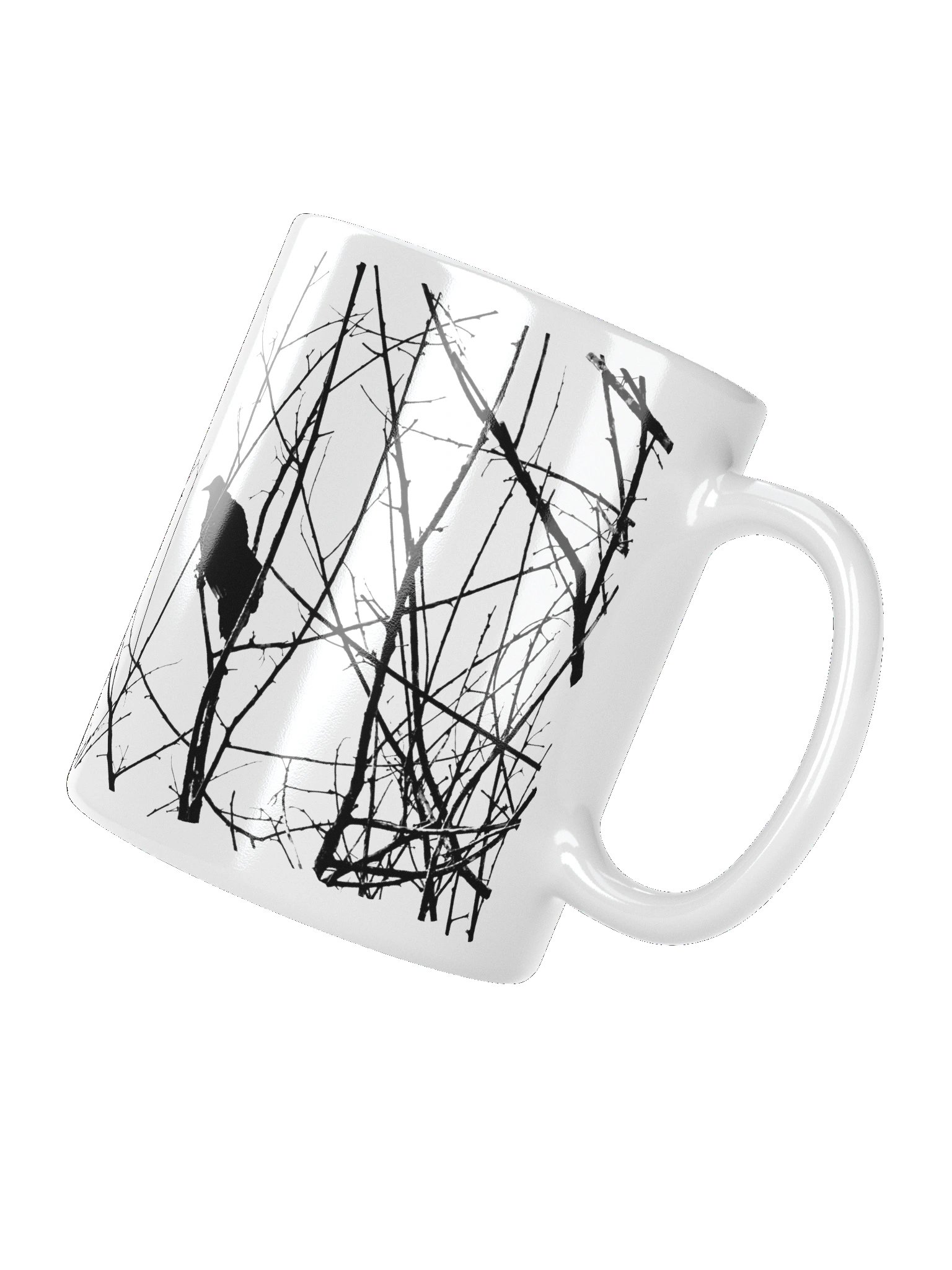 Crow Silhouette Mug product image (6)
