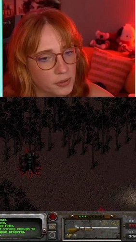 When chat had been trolling you with HAL9000 Tangia all night and then this happens!!!! First pop culture reference from Fall...