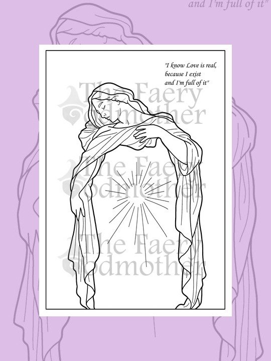 February '26 Coloring Page - Color the Universe product image (2)