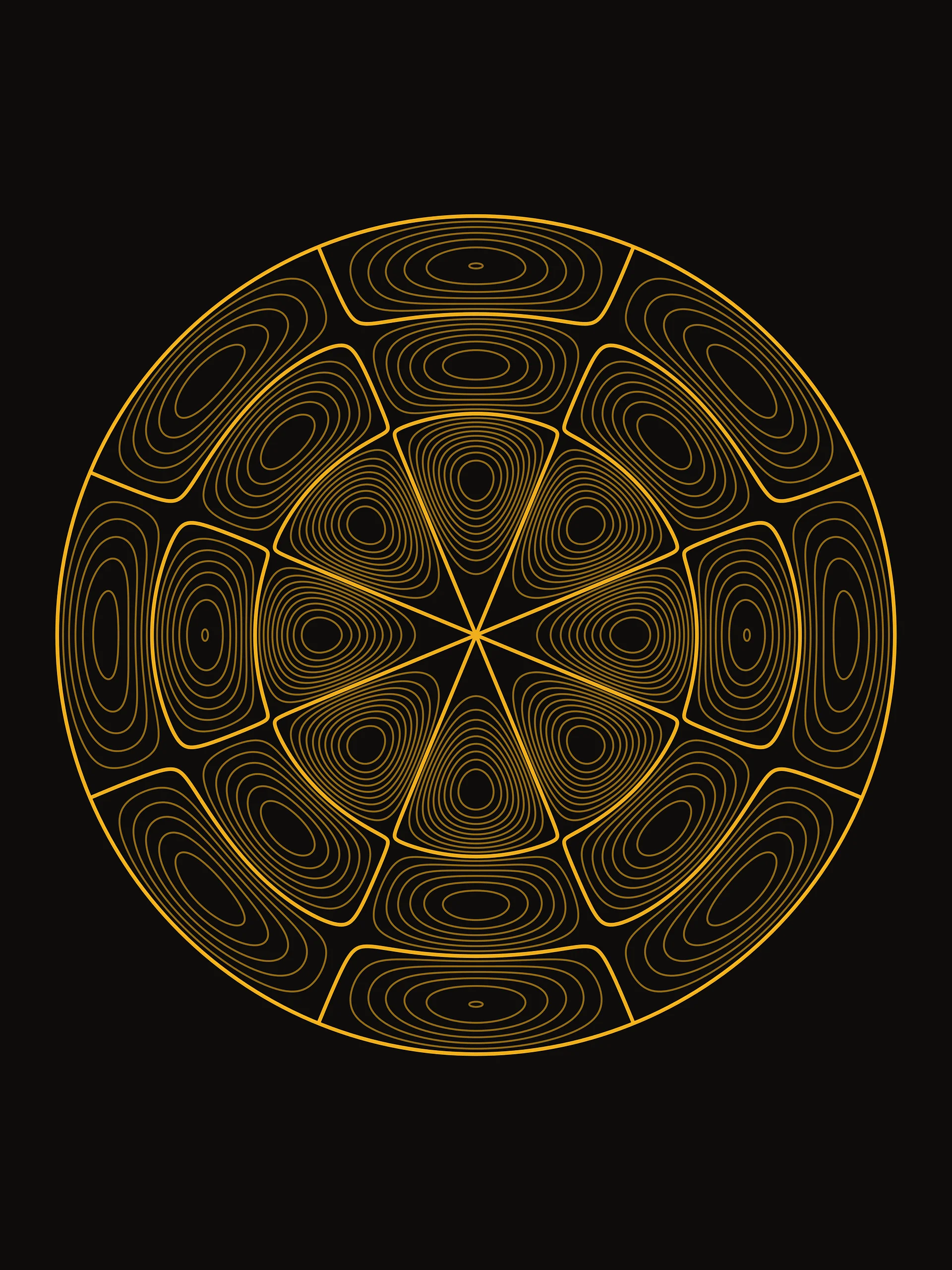 Crown · Lines Canvas product image (2)