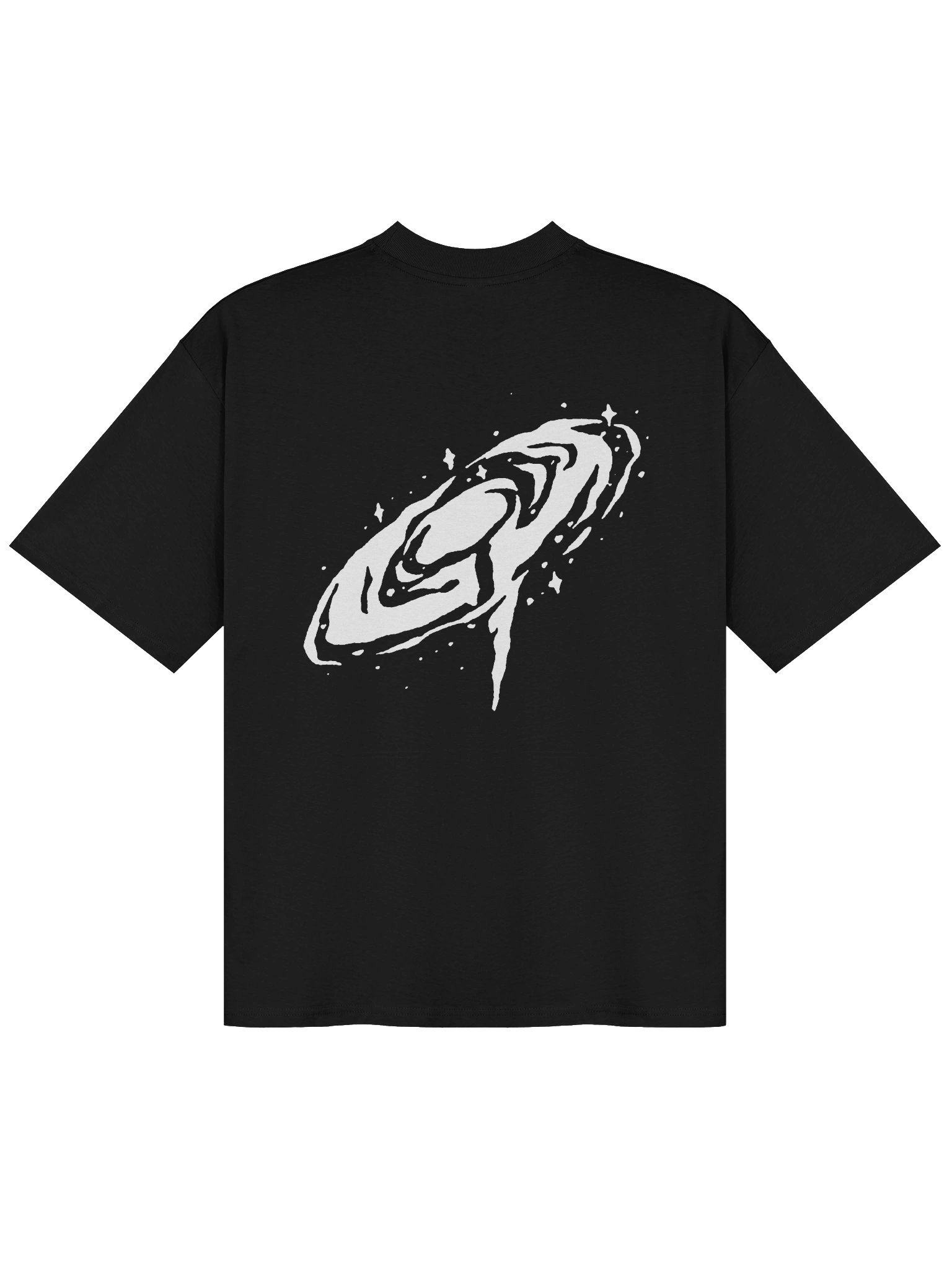 Oversized Shirt Men // Cosmic Vibes (White Logo) product image (2)
