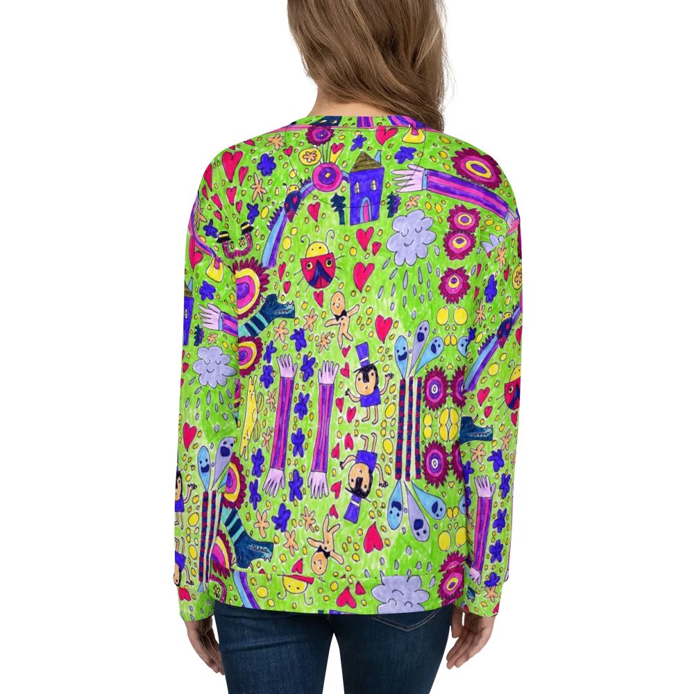 Abstract Doodle Life Unisex Sweatshirt product image (10)