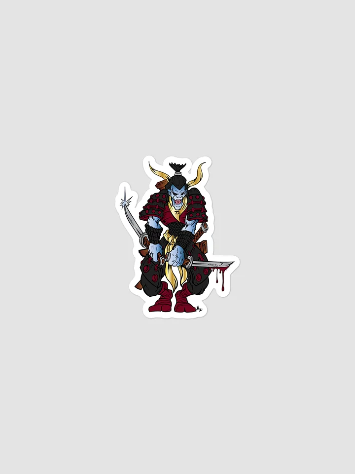 Samurai Bubble-free stickers product image (1)
