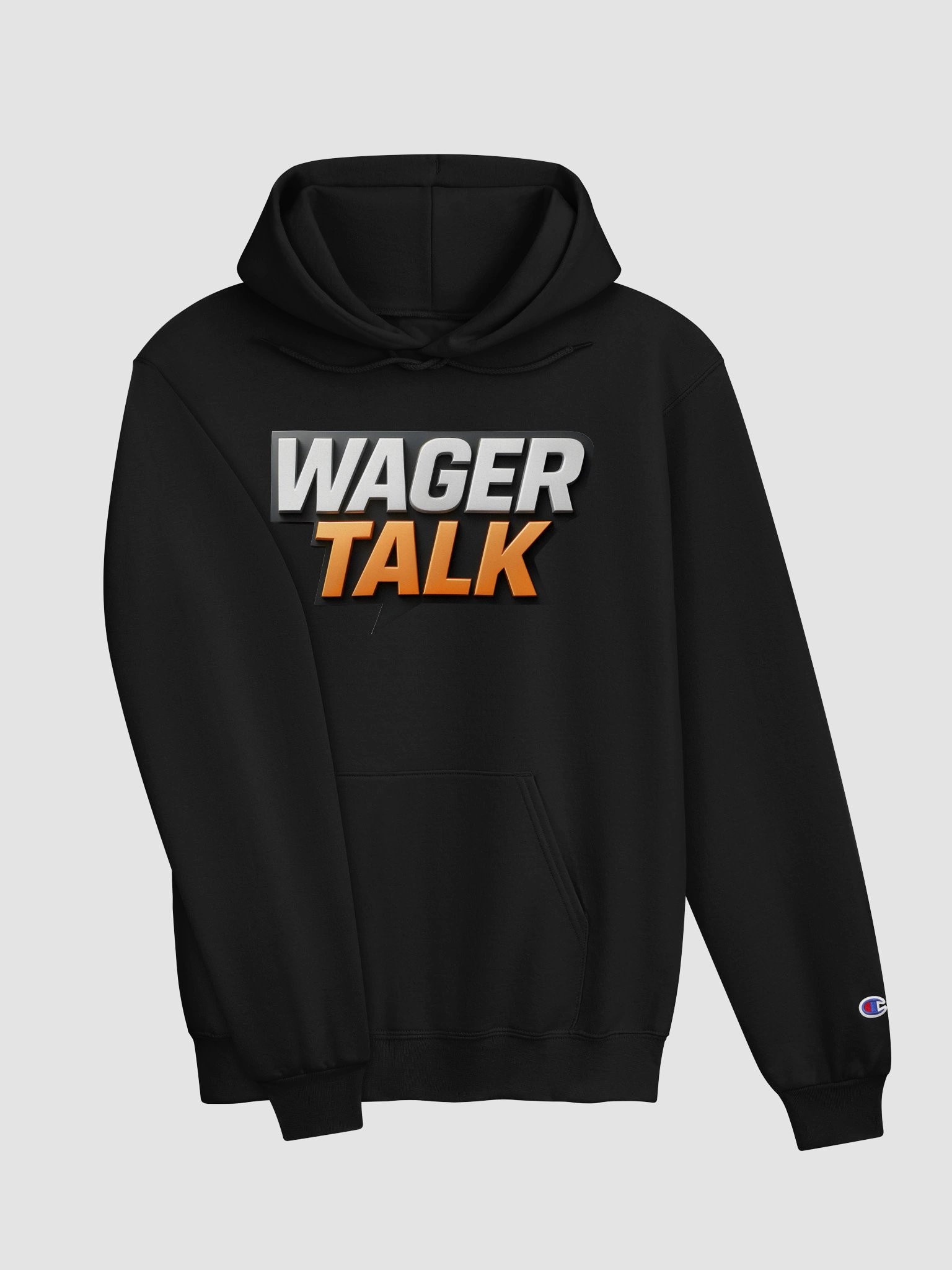 WagerTalk 3D Icon Champion Hoodie product image (3)