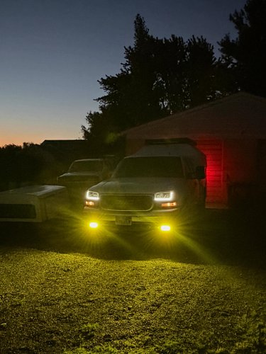 Lit up 🔥 the Sierra with some Temu LED’s…..