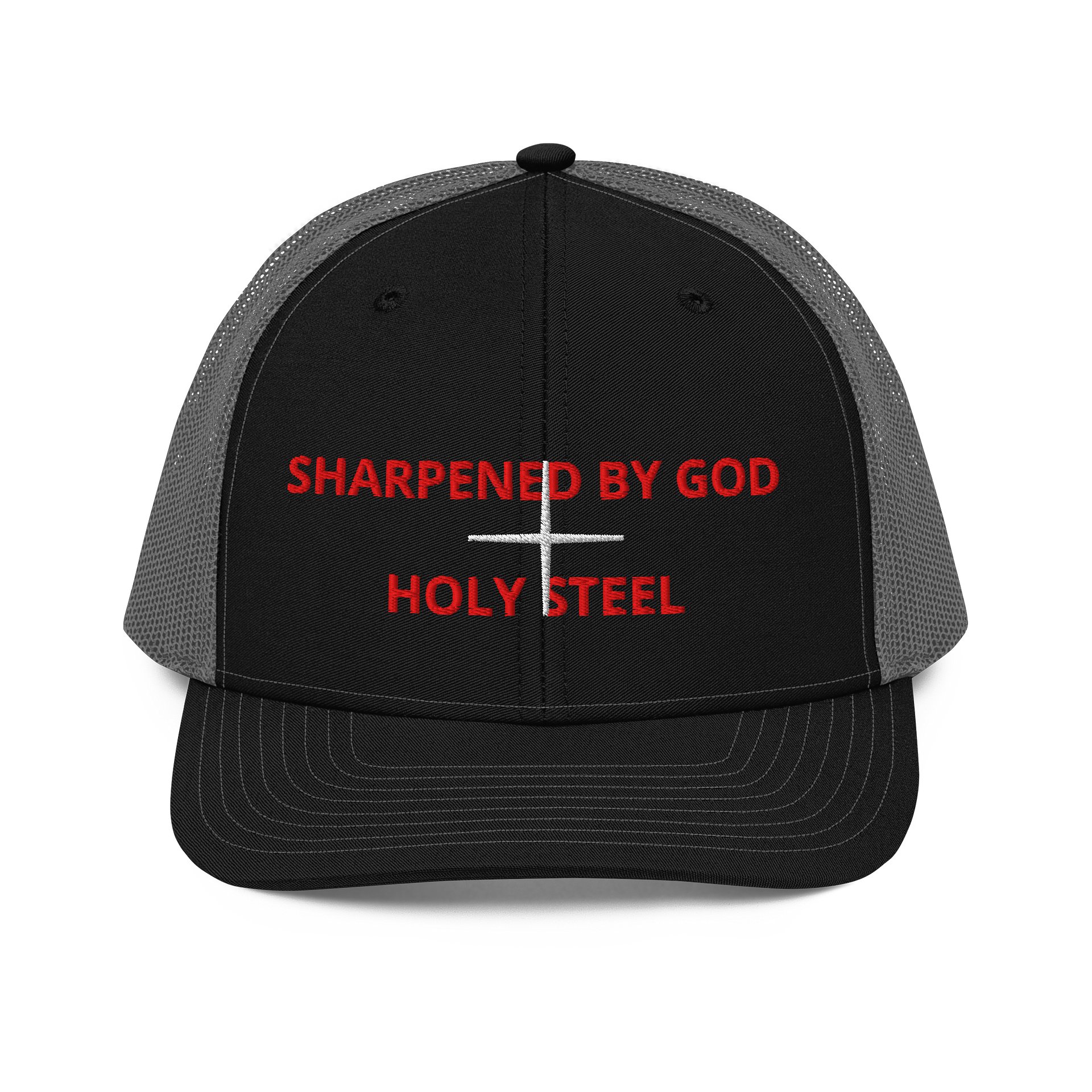 Divine Steel Cross Trucker Hat product image (1)