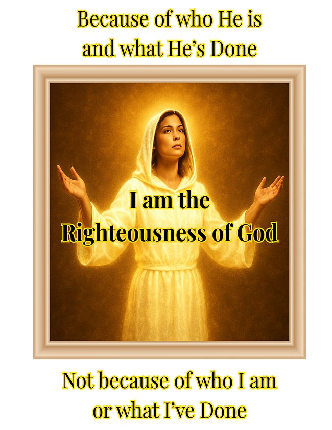 I am the Righteousness of God (Female)