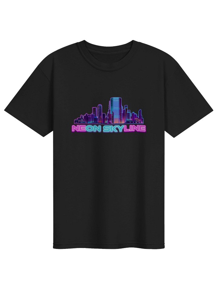 Neon Skyline — City Logo Tee product image (1)