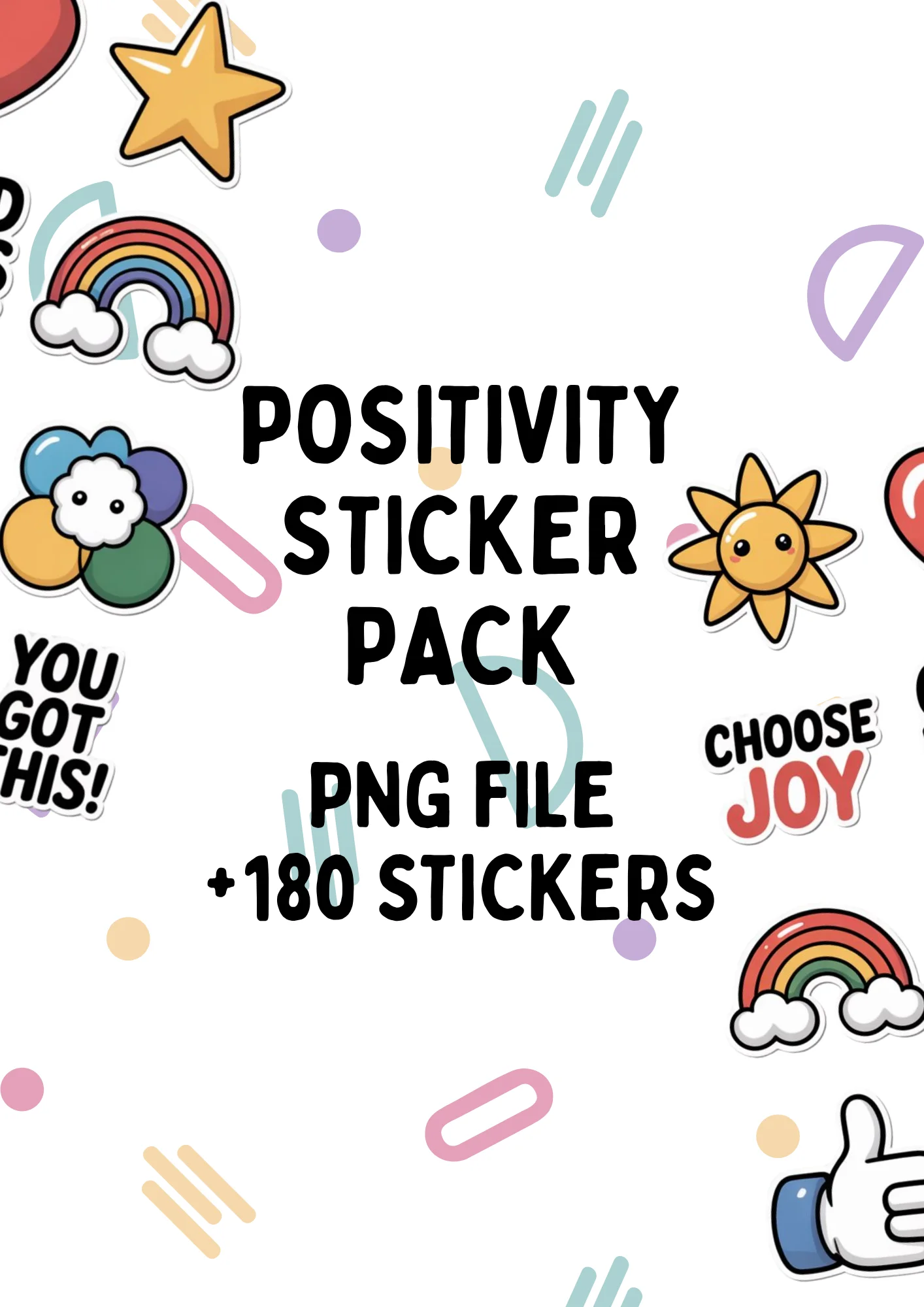 Positivity Sticker Pack product image (1)