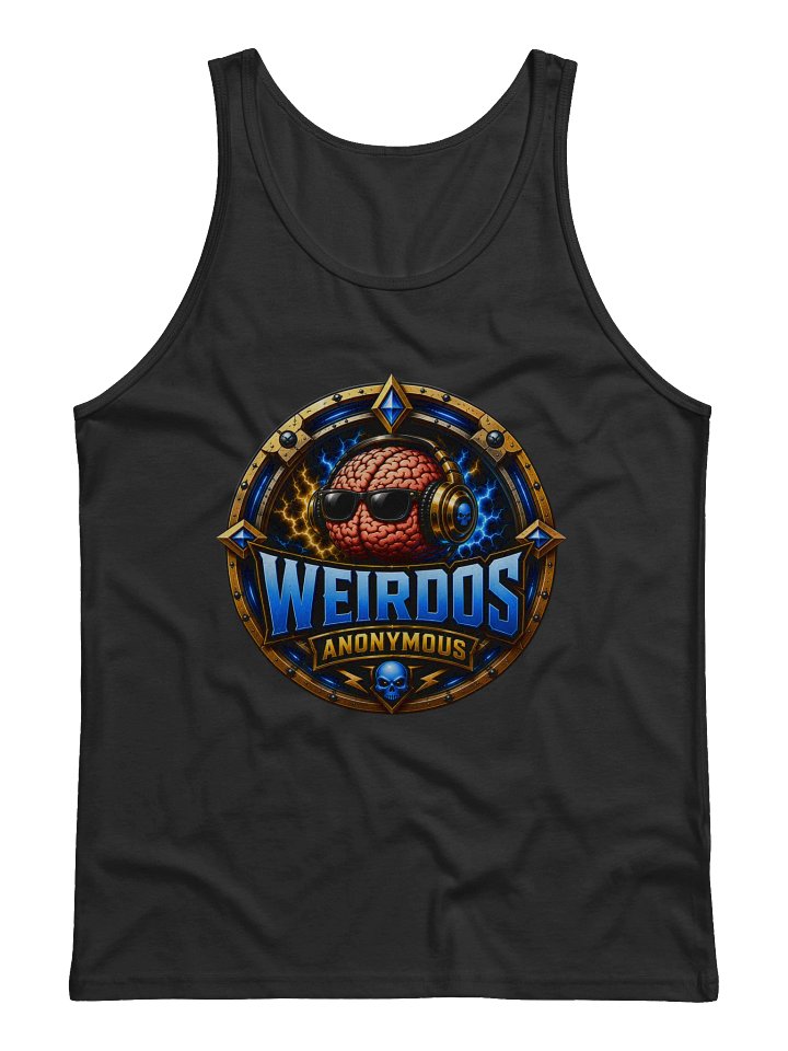 Beard__Oh Weirdos Anonymous Jersey Tank product image (1)