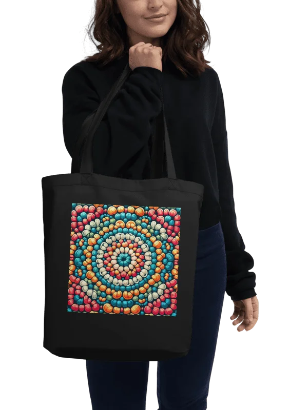 Orange Kaleidoscope Tote product image (1)