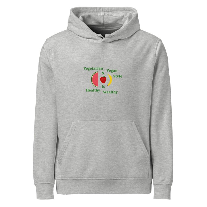 Fruitful Vegan Vibes Organic Hoodie product image (1)