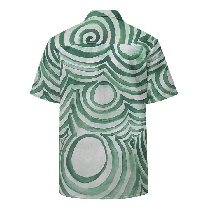 "Green Swirl" Button Up Shirt product image (2)