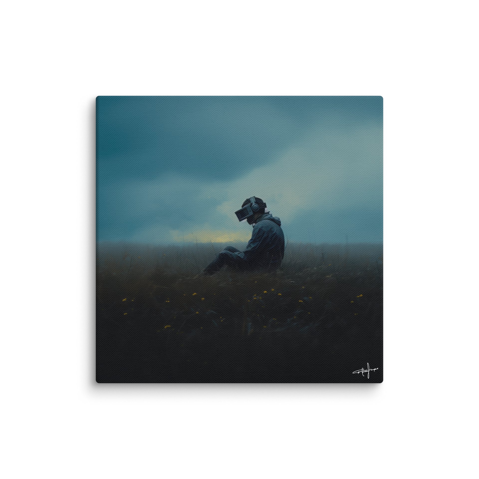 VR Guy (Original) - Wall Art (Canvas) product image (1)