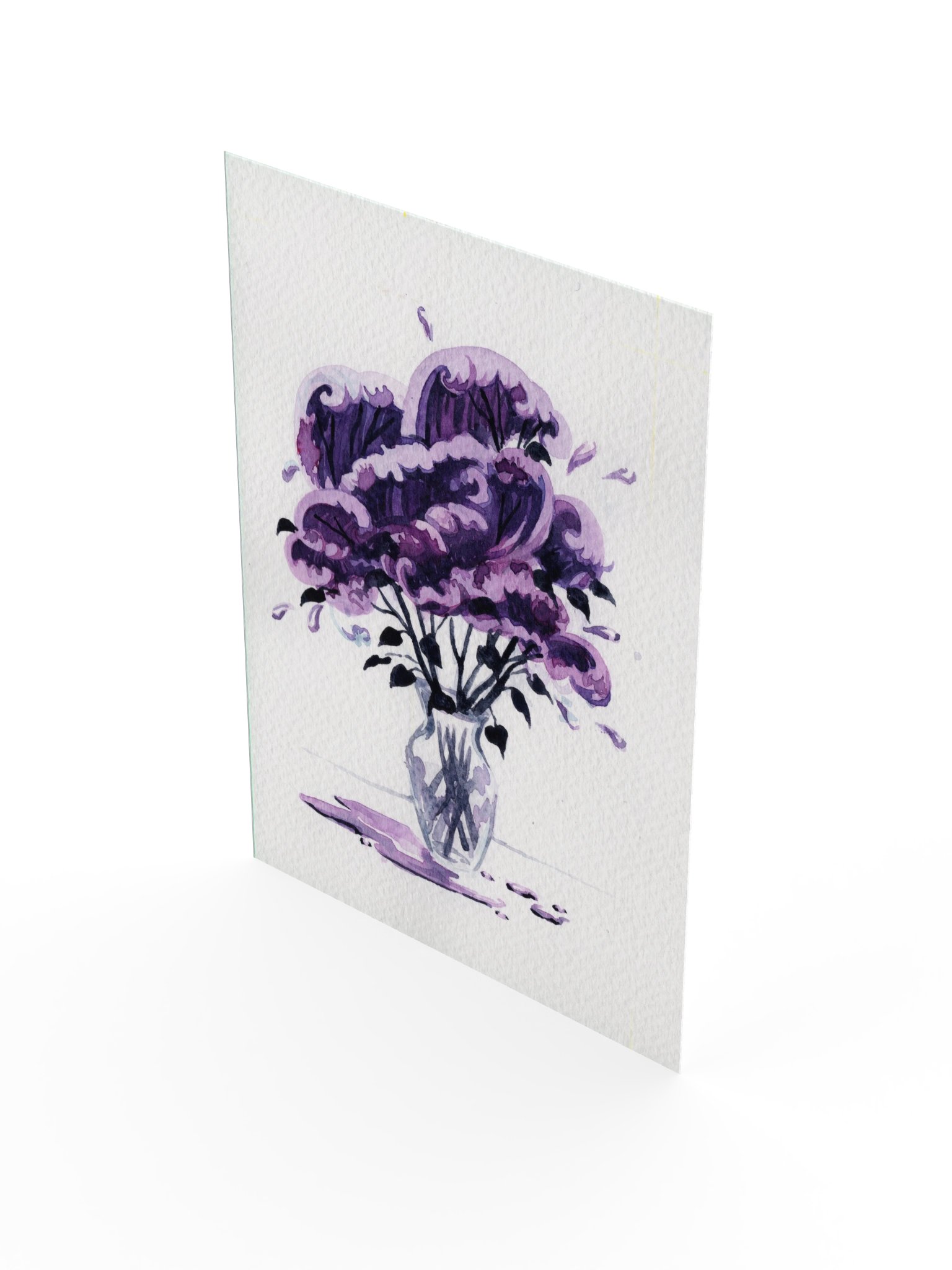 Lilac Ocean Art Print product image (3)