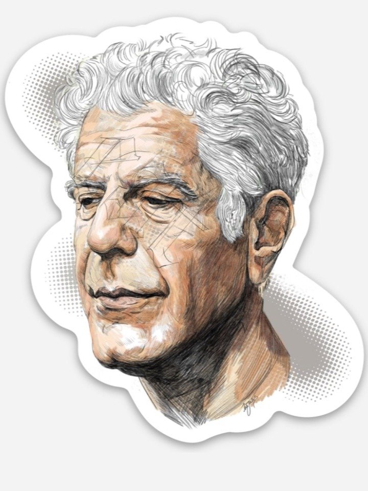 Bourdain Stickers product image (1)